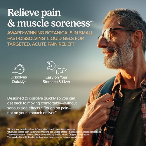 Terry Naturally CuraMed Acute - Muscle Soreness & Pain Relief - 60 Count - size: 60 Count (Pack of 1)