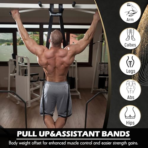 Seenelling 5 Level Resistance Bands - color: Carbon Grey