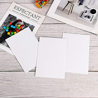 30 Sheets White Sticky Foam Sheets-Foam Tapes Double Sided Adhesive Foams Sheet 3D White Dual-Adhesive Foams Sheet for Scrapbook Crafting DIY Crafts, 3.9 x 5.9 Inch