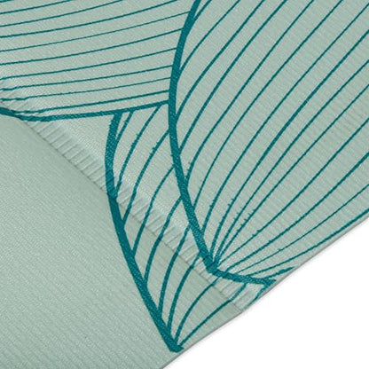 Gaiam Foldable Yoga Mat, 2mm Icy Paisley - color: Serene Dahlias