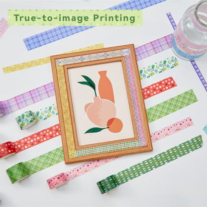 Grid Washi Tape Set 24 Rolls, Decorative Masking Tape for Junk Journal, Scrapbooking Supplies, DIY Crafting Supplies - style: Grid