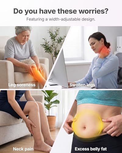 MERACH Cellulite Massage Tool with Push Pull Roller, Lymphatic Drainage Massager, Leg Massager with Detachable Handles, Exercise Equipment for Thighs & Legs & Buttocks, Gift for Women - color: Pink