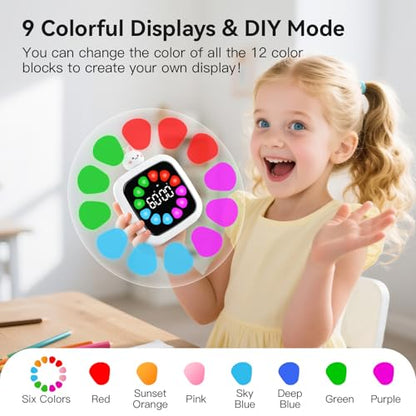 Yunbaoit Digital Visual Timer for Kids, 99-Minute Countdown, Rechargeable - color: 3 Dolls-white