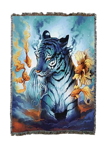 Pure Country Weavers Dream Blanket by Jonas Jödicke - Gift Tapestry Throw Woven from Cotton - Made in The USA (50X60) - color: Dream, size: 50x60