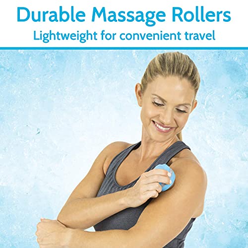 Arctic Flex Cold Massage Roller Ball (2 Pack) - Cryoball Massage Hand Ice