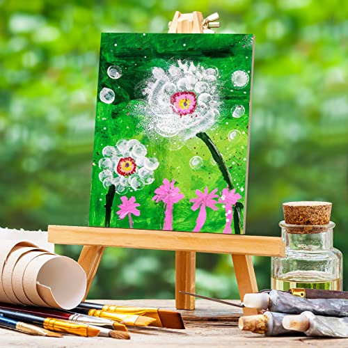 16 Pack Unfinished Wood Canvas Boards Blank Wooden Painting Panels Bulk for Deep Cradle Boards Painting Drawing Pouring Arts, Crafts, Paints and More (8 x 10 Inch, 11 x 14 Inch)