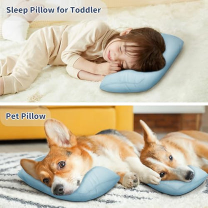 Pro Goleem Small Pillow, 11"x7"x2.5"(Blue) - color: Blue