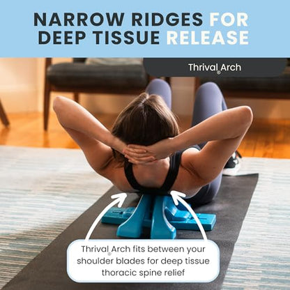 Thrival Arch Back Stretcher, Psoas Muscle Release Tool, Blue - color: Blue, size: ThrivalArch