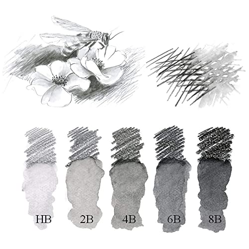 Faber-Castell Graphite Aquarelle Water-Soluble Single Pencil, 6B