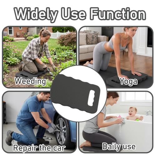 20 Pcs Garden Kneeling Pad, 15.4 x 6.7 Inch, Black - color: Black