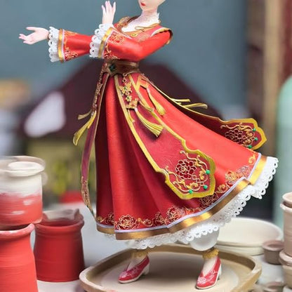 Air Dry Clay Lightweight, Flexible Modeling Clay for Adults Arts and Crafts | Professional & Moldable, Soft & No-Stick, Polymer Clay for Sculpting, Molding,Anime Figures,Making Costumes,DIY Projects - color: Red