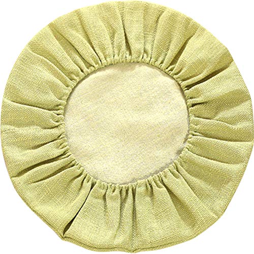 Round Floor Pillow Cover Tatami Floor Cushion Cover Straw Japanese Futon Cover Meditation Seating Ottoman Throw Protector for Living Room Indoor Outdoor Light Green,23.62 inches - color: Light Green, size: 23.62 inches