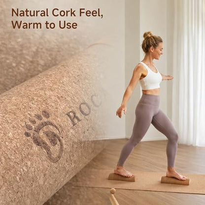 Rocalt Cork Balance Board, Foot and Ankle Strengthener Kit