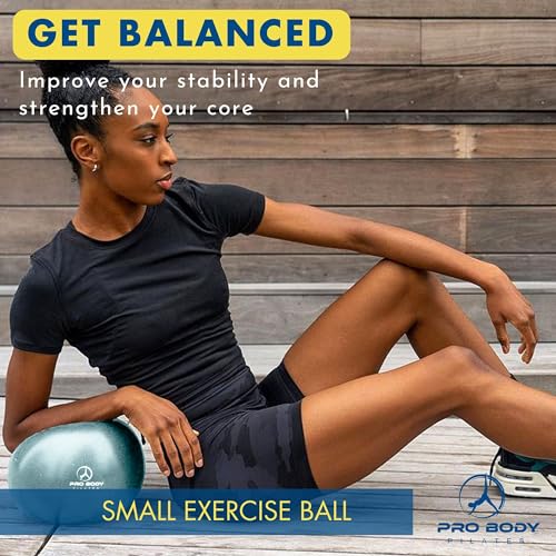 ProBody Pilates Ball Small — 9 Inch Small Yoga Ball - color: Mist