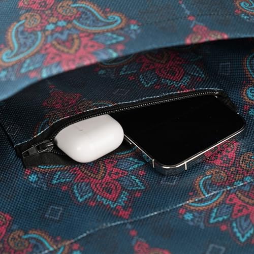 Yoga Mat Bag Yoga Tote Bag with Large Pocket and Zipper Pocket Yoga Mat Bag Carrier Fit Most Size Mats and All You Stuff - color: dark cyan