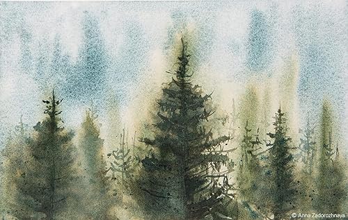 Schmincke - HORADAM® AQUARELL, Super Granulation, 14 942 001 Forest Green, 5 ml tube, very strong granulating colors, finest, super-granulating watercolors - color: 942 forest green