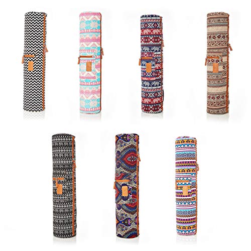 #DoYourYoga Full-Zip Exercise Yoga Mat Carry Bag with Multi-Functional Storage Pockets »Sunita« - color: BlueStyle