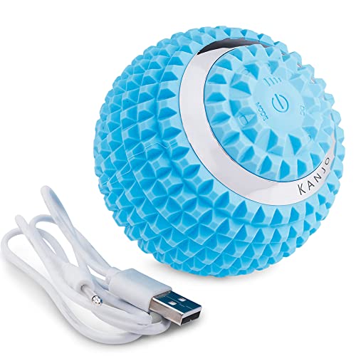 Kanjo Vibrating Acupressure Foot Pain Relief Ball - Foot or Leg Support Massager and Muscle Relaxer