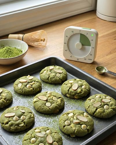 60 Minute Visual Timer for Kids - Premium Countdown Timer with Magnetic Back & Pause Function, Silent Operation for Classroom Teaching Home, Time Management Tool(Batteries Included) (Green) - color: Green