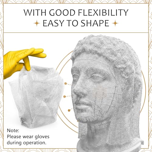 UNIFAMILY Sculpting Wire Mesh, 200in x12in Aluminum Wire Mesh for Arts and Craft,Heavy Duty Aluminum Armature Wires for Sculpting, Armature Mesh for Clay, Sculpting Craft Mesh for DIY Projects