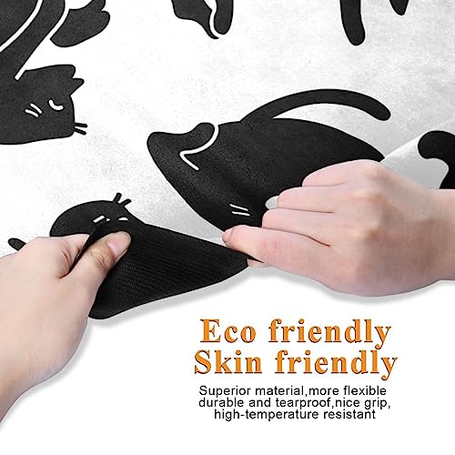Cute Chubby Frog Yoga Mat, 71 x 26 Inch Non-slip Yoga Mats Folding Travel Exercise Mat Indoor Outdoor Gym Pilates with Storage Bag for Women Men - color: A03