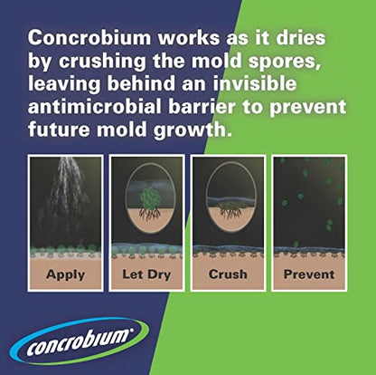 Rust-Oleum Concrobium 27400 Mold Control Aerosol, 32 oz