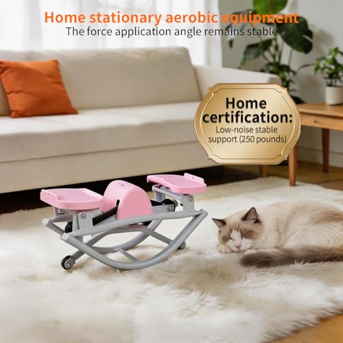 Rock Stepper for Exercise at Home, Low Impact Balance Board Side Stepper
