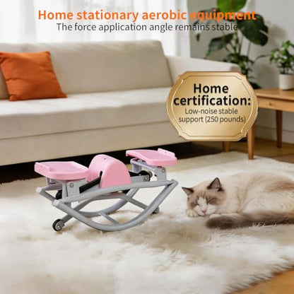 Rock Stepper for Exercise at Home, Low Impact Balance Board Side Stepper