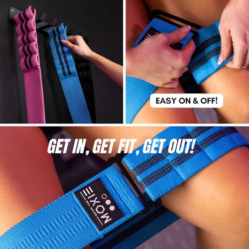 Adjustable Non-Slip Fabric Resistance Bands Set of 3 – Ideal for Legs, Glutes, and Full Body Workouts – Premium Fitness Bands for Women & Men – Bring The Moxie
