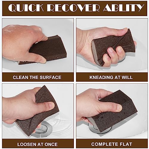8pcs Angled Sanding Blocks Assortment Kit, Sponge Sand Block Washable and Reusable, Wet & Dry Sandpaper Block for Wood Metal Drywall and Furniture Paint - 60/80/100/120 Grit - size: 60/80/100/120 Girts