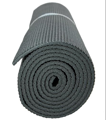 Everyday Yoga Mat Premium Edition, Non-Slip, Eco-Friendly, 3-5mm Thickness - color: Alignment - Black, size: 5mm