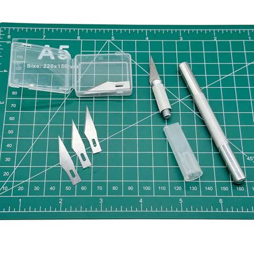 Yayatty Polymer Clay Tools, Acrylic Clay Roller, Acrylic Sheet, Rotary Cutting Mat, Round Polymer Clay Cutters with Clay Slicer Blade for Pottery and Sculpture (32 PCS) - color: 32 PCS