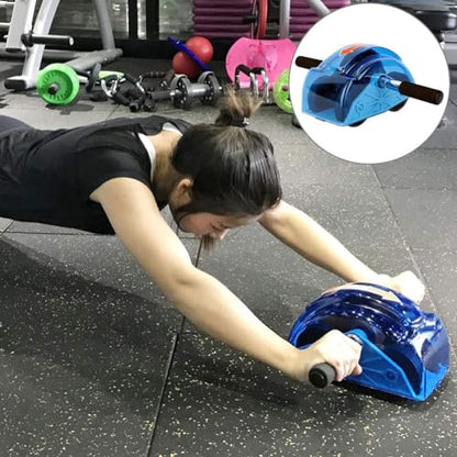 Ab Roller for Abs Workout - Abdominal Exercise Rollers with 4 Wheels, Muscle Exerciser for Women & Men