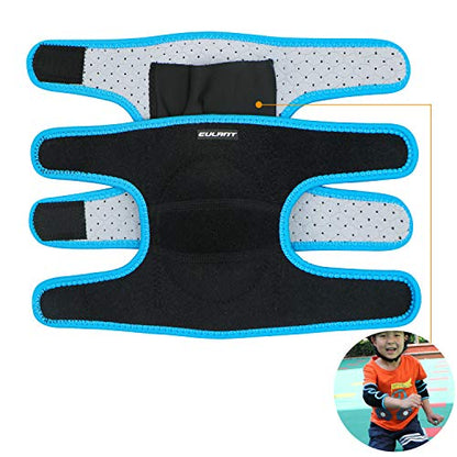 Elbow Pads and Knee Pads for Kids,Protective Pad Sets with Thickened Pad - color: Blue, size: Small