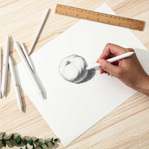 Fulmoon 432 Pcs Blending Stump and Tortillion Set Paper Art Blenders for Drawing Sketch Shading Pencil Oil Pastel Blender Tools Drawing Supplies for Artists Students and Beginners (Assorted) - style: Assorted