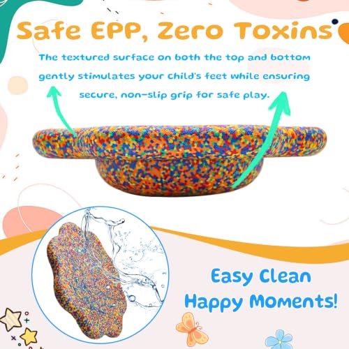 EPP Balance Board Kids for Stepping Stones for Kids - color: yellow