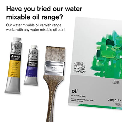 Winsor & Newton Artisan Gloss Varnish, 250ml (8.4-oz) bottle | UV Resistant, Glossy Finishing Treatment, Seals Pores on Oil Paint Film, Balances Surface Sheen, Non-Yellowing - color: Artisan Gloss Varnish, style: 8.4-oz Bottle