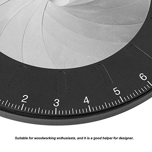 Circle Drawing Maker Tool Measuring Ruler Round Circle Template Ruler Maker Tool Adjustable Measurement for Woodworking Drafting Drawing