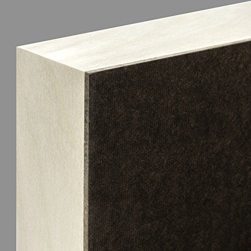 Ampersand Art Supply Hardboard Wood Painting Panel: Museum Series Hardbord, 6" x 8", 2 Inch Cradled Profile - color: 2 Inch Cradled Profile, size: 6" x 8"