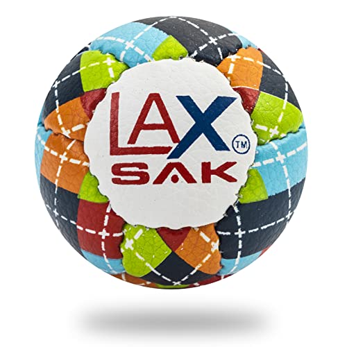 Soft Practice Lacrosse Balls,1, 2, 3, 6, 12, 24, 36, 60, & 120 Packs - Same Weight & Size as a Regulation Lacrosse Balls, Great for Indoor & Outdoor Practices, Less Bounce & Minimal Rebounds - color: 아가일, size: 1팩