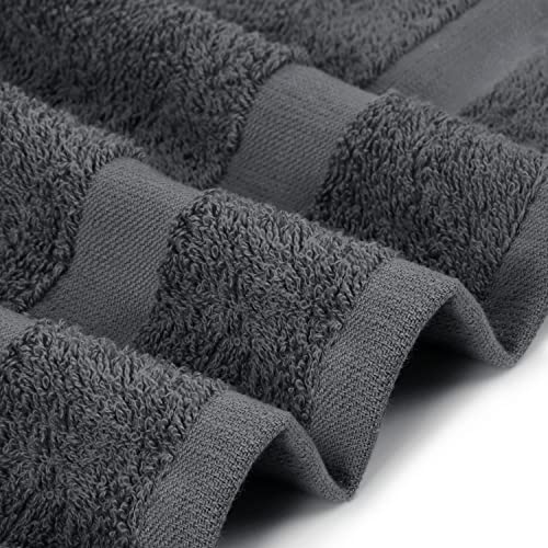Utopia Towels Salon Towels, Pack of 12, 16x27 in, 100% Cotton, Grey - color: Grey, size: 12 Pack