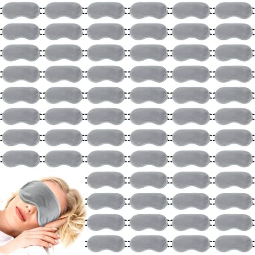 Tarpop 200 Pcs Eye Masks Adjustable Sleeping Mask, Gray - color: Gray