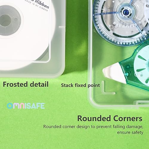 18 Pack Small Plastic Hobby Art Craft Organizer,Storage Containers | Stackable Design, Clear, Latching Lid, High-Grade Material, for Pencil Box, for Crayon - size: Small - 18 Pack