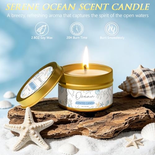 Birthday Gifts for Women Mom Get Well Soon Gift Baskets Self Care Package - color: Blue-ocean
