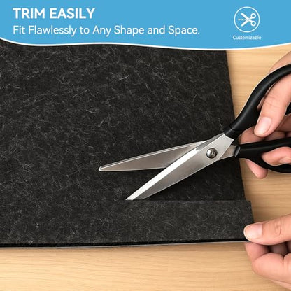 Warmstar 3x5 FT Non Slip Rug Pad,100% Waterproof Felt Rug Pad for Hardwood Floors,1/4” Thick Soft Carpet Pad with Natural Rubber Backing, Secure Grip & Floor Protection - size: 3' x 5' (Rectangular), style: 1/4" Thick