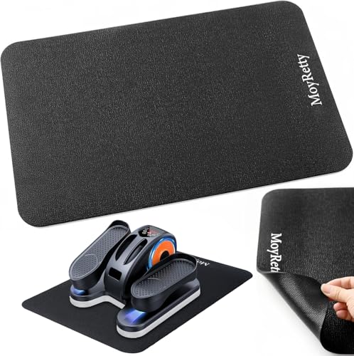 MoyRetty Non-Slip Workout Mat for Under Desk Elliptical(23.62x15.75 inches)