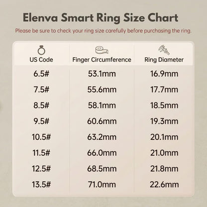 Smart Ring Health Tracker 5ATM Waterproof Sport Ring Exclusive Vibration Alerts Titanium Blood Oxygen/Sleep/Emotional Management Women Cycle Prediction Compatible with iOS/Android Sunlight Gold 6.5 - color: Sunlight Gold, size: 6.5