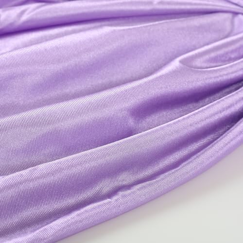 Aerial Silks Kit & Aerial Yoga Hammock - 11Yd Premium Fabric with Hardware | Easy Setup for Flying Yoga, Aerial Swing & Fitness - Supports Up to 14ft Rigging(Navy) - color: Lavender