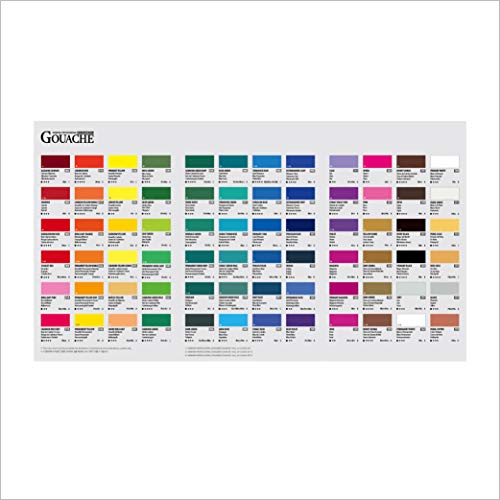 ShinHan Professional Designer Gouache 15ml Tube 12 Colors Set