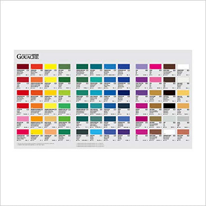 ShinHan Professional Designer Gouache 15ml Tube 12 Colors Set
